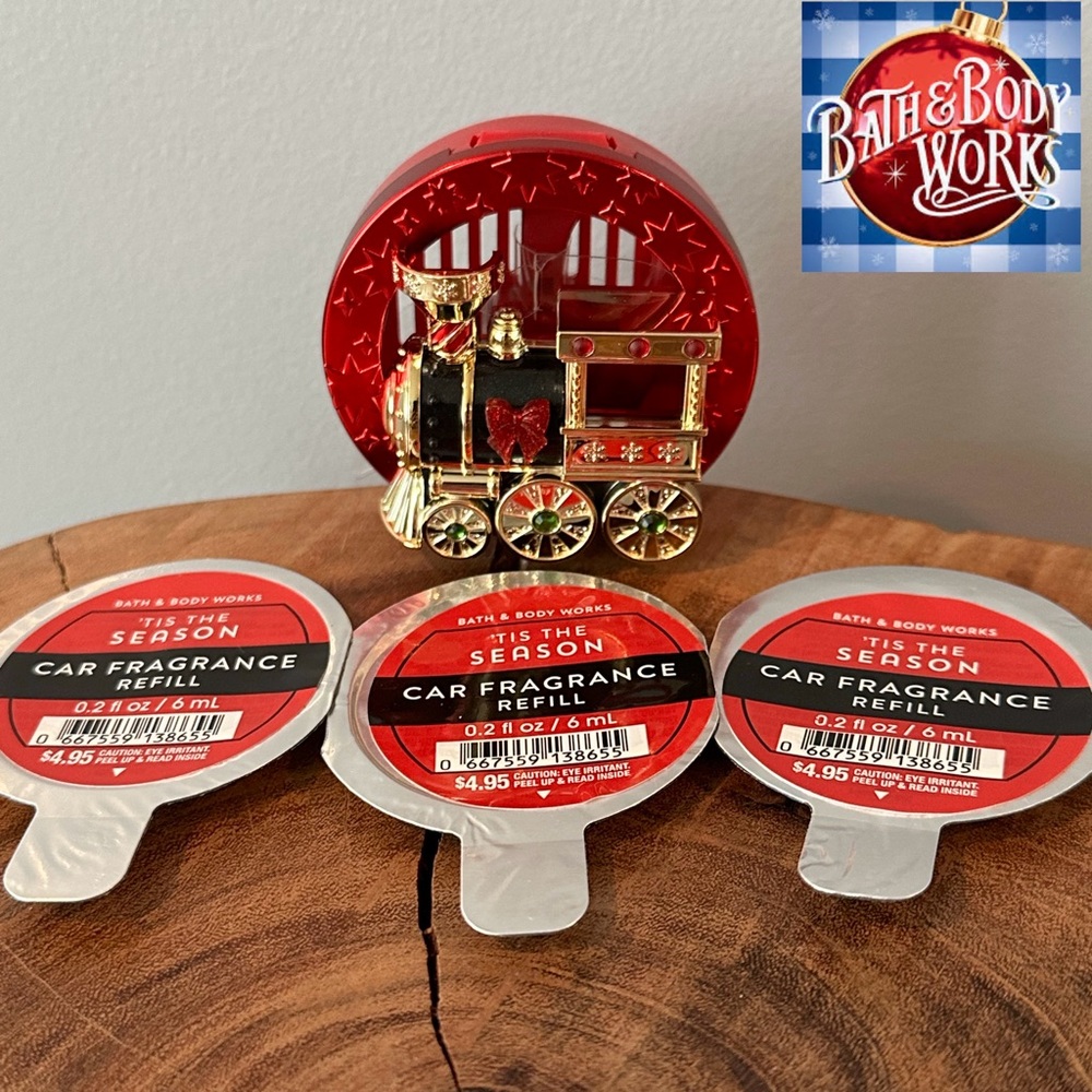 B&BW Christmas Train Car Fragrance Plug